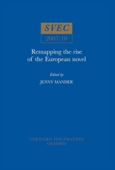 Paperback Remapping the rise of the European novel Book
