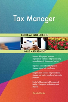 Paperback Tax Manager Critical Questions Skills Assessment Book