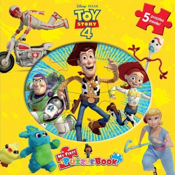Hardcover Disney Toy Story 4 My First Puzzle Book