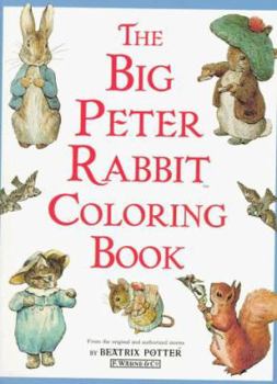 Paperback The Big Peter Rabbit Coloring Book