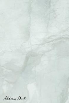 Paperback Address Book: For Contacts, Addresses, Phone, Email, Note, Emergency Contacts, Alphabetical Index With Marble Old Pattern As Backgro Book