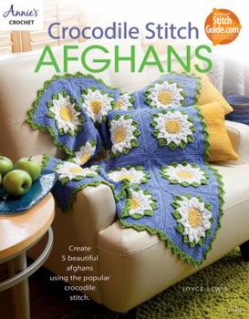 Paperback Crocodile Stitch Afghans Book