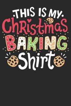 Paperback Gift Notebook: Christmas Baking 6x9 Dot Grid 120 Pages Book