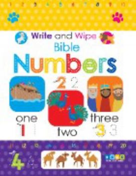 Board book Bible Numbers - Write & Wipe Activity Kids Books - Childrens Books, Toddler Books Book