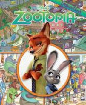 Paperback Zootopia Look & Find Book