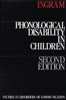 Paperback Phonological Disability in Children Book