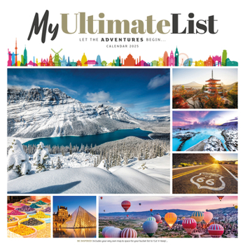 Calendar 2025 My Ultimate List Wall calendar: Plastic Free Packaging Book