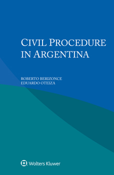 Paperback Civil Procedure in Argentina Book