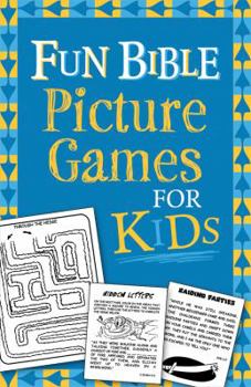 Paperback Fun Bible Picture Games for Kids Book