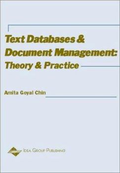 Paperback Text Databases and Document Management: Theory and Practice Book