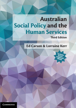 Paperback Australian Social Policy and the Human Services Book