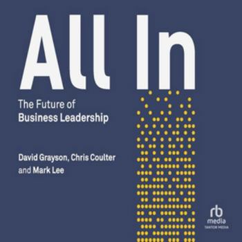 Audio CD All in: The Future of Business Leadership Book