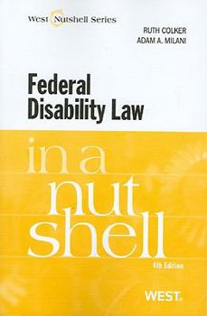 Paperback Federal Disability Law in a Nutshell Book