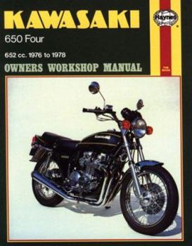 Paperback Kawasaki Kz650 Four Owners Workshop Manual, No. M373: '76-'78 Book