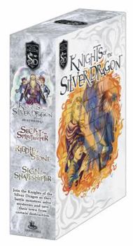 Paperback Knights of the Silver Dragon: Secret of the Spiritkeeper/Riddle in Stone/Sign of the Shapeshifter Book