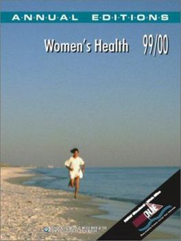 Paperback Annual Editions: Women's Health 99/00 Book