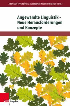 Paperback Angewandte Linguistik - Neue Herausforderungen Und Konzepte [German] Book