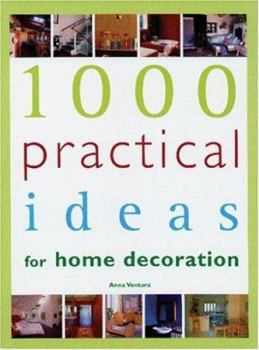 Hardcover 1000 Practical Ideas for Home Decoration Book