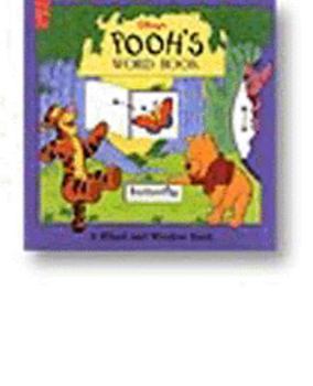 Hardcover Pooh's Word Book (Wheel and Window Book) Book