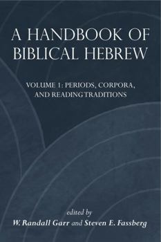 Hardcover A Handbook of Biblical Hebrew Book