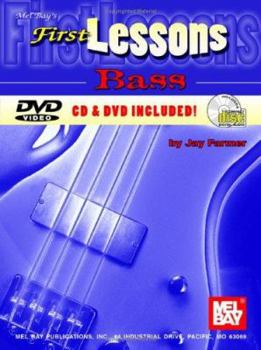 Paperback First Lessons Bass [With CD and DVD] Book