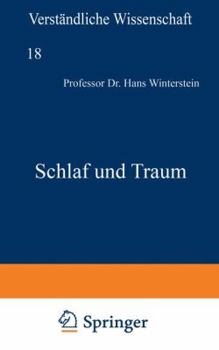 Paperback Schlaf Und Traum [German] Book