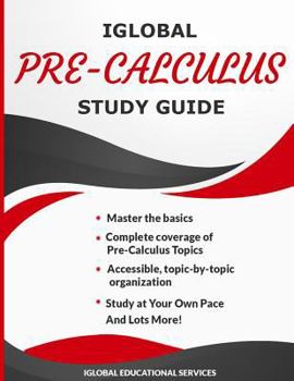 Paperback iGlobal Pre-Calculus Study Guide Book