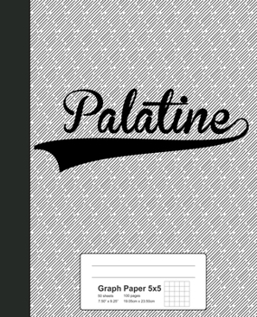 Paperback Graph Paper 5x5: PALATINE Notebook Book