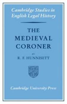 Hardcover The Medieval Coroner Book