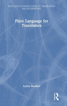 Hardcover Plain Language for Translators Book