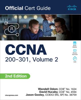 Paperback CCNA 200-301 Official Cert Guide, Volume 2 Book