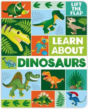 Learn About Dinosaurs - Lift the Flap Activity Kids Books - Childrens Books, Toddler Books