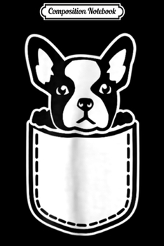 Composition Notebook: French Bulldog pocket  Journal/Notebook Blank Lined Ruled 6x9 100 Pages