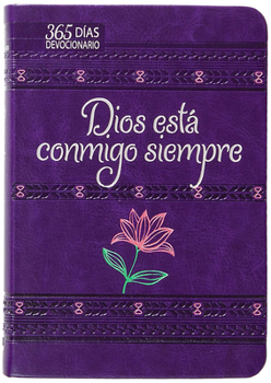 Imitation Leather Dios Está Conmigo Siempre: 365 Días Devocionario [Spanish] Book
