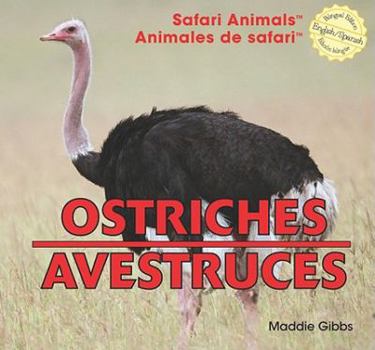 Library Binding Ostriches / Avestruces Book