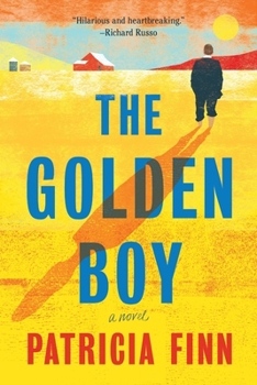 Paperback The Golden Boy [Large Print] Book