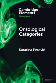 Hardcover Ontological Categories: A Methodological Guide Book