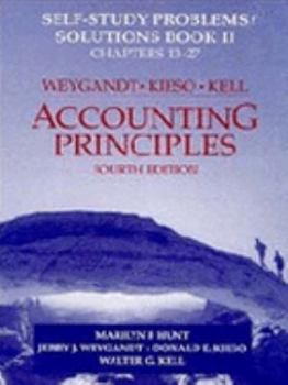Paperback Accounting Principles, Self Study Problems/Solutions Book 2 Book