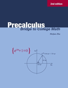 Paperback Precalculus: Bridge to College Math Book