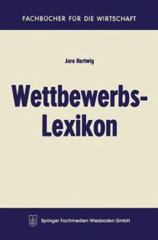 Paperback Wettbewerbs-Lexikon [German] Book