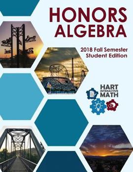 Paperback Honors Algebra - Fall Book