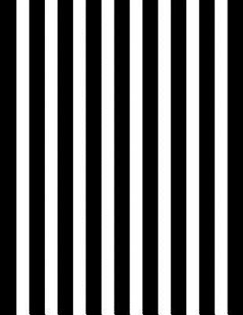 Paperback Notebook: Referee Stripe College Ruled Line Paper 8.5x11 Composition Note Book 70 Sheets (140 Pages) Book