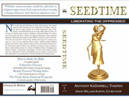 Paperback Seedtime: Liberating the Oppressed Book