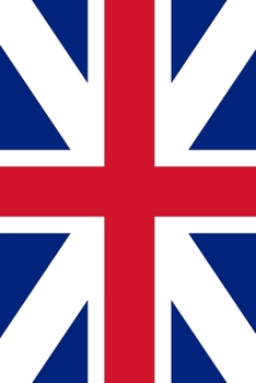 Paperback United Kingdom: English Notebook 120 Lined Pages Language Practice British Flag 6x9 Cover Matte College Student School Gift for Englis Book