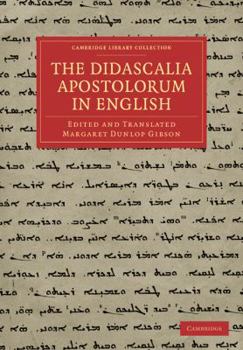 Paperback The Didascalia Apostolorum in English Book