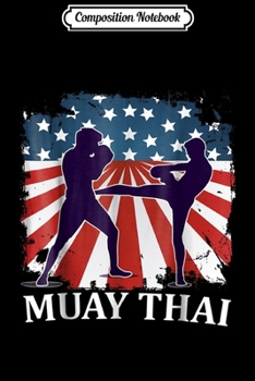 Paperback Composition Notebook: Muay Thai Evolution Fun Distressed MMA Combat Journal/Notebook Blank Lined Ruled 6x9 100 Pages Book