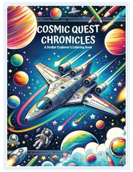 Paperback Cosmic Quest Chronicles: A Stellar Space Explorer's Coloring Book