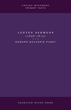 Paperback Lenten Sermons (1858-1874) Book