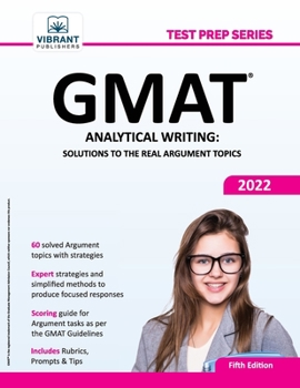 Paperback GMAT Analytical Writing: Solutions to the Real Argument Topics Book