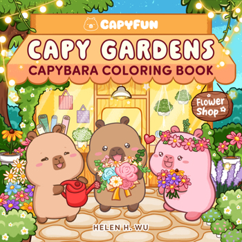 Paperback Capy Gardens: Capybara Coloring Book